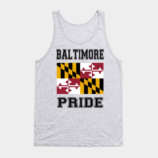 Baltimore Pride Tank Top by RockettGraph1cs